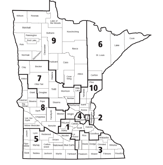 Minnesota Map